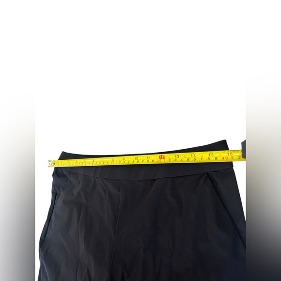 Peace of Cloth NY City Black Pull On Nylon Spandex Travel Pants Small - Picture 5 of 10